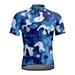 kingque Summer Men s Camouflage Style Cycling Jersey Short Sleeve Mountain Bike Road Breathable Reflective Bicycle Shirt Bike Team Clothes Quick Dry 2XS - 6XL