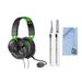 Turtle Beach Recon 50 Gaming Headset Black/Green With Cleaning Kit BOLT AXTION Bundle Used