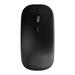 Wireless Mouse 2.4G Slim Portable Computer Mouse with Nano Receiver Quiet Silent Optical Laptop Mouse for Notebook PC Laptop - Black