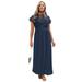 Plus Size Women's Lace Maxi Dress by Jessica London in Navy (Size 18 W)