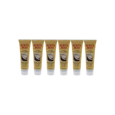 Plus Size Women's Coconut Foot Cream - Pack Of 6 -0.75 Oz Cream by Burts Bees in O