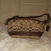 Coach Bags | Gently Used Coach Mini Monogrammed Shoulder Bag | Color: Brown/Tan | Size: Os