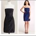 J. Crew Dresses | J. Crew Selma Silk Taffeta Strapless Dress Size 2 Bridesmaid Formal Dance | Color: Blue | Size: 2