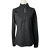 Nike Tops | Nike Pro Womens Size Xl Black Half Zip Therma Fit Running Shirt | Color: Black | Size: Xl