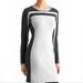 Athleta Dresses | Athleta Long Sleeve Sweater Dress | Color: Black/Gray | Size: S