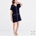 Madewell Dresses | Madewell Embroidered Easy Dress | Color: Blue | Size: Xxs