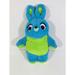 Disney Toys | Disney Toy Story 4 Laughing Bunny 12” Plush Blue Green Carnival Rabbit Stuffed | Color: Blue/Green | Size: Small (6-14 In)