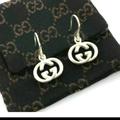 Gucci Jewelry | Gucci Double Gg On Trend Earrings Sterling Silver 925 | Color: Silver | Size: Os