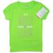 Under Armour Shirts & Tops | Girls Under Armour Tee Watch And Learn Shirt Top Ua Heatgear Cool Dry Light | Color: Green/Purple | Size: 2tg