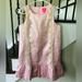 Lilly Pulitzer Dresses | Girls Pink And Gold Lilly Pulitzer Dress Size 14 | Color: Pink | Size: 14g