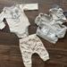 Disney Matching Sets | Disney Baby Gender Neutral Outfit | Color: Gray/White | Size: 3-6mb