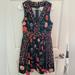 Kate Spade Dresses | Kate Spade Floral Eyelet A Line Dress | Color: Black/Pink | Size: 4