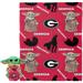 Northwest x Disney Georgia Bulldogs Yoda Hugger Pillow & Silk Touch Throw Set