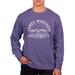 Men's Uscape Apparel Purple James Madison Dukes Pigment Dyed Fleece Sweatshirt