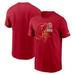 Men's Nike Red Tampa Bay Buccaneers Logo Essential T-Shirt