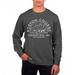 Men's Uscape Apparel Black Boston College Eagles Pigment Dyed Fleece Sweatshirt