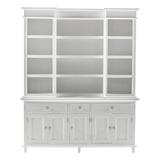 Kitchen Hutch Cabinet with 5 Doors 3 Drawers Nova Solo BCA614