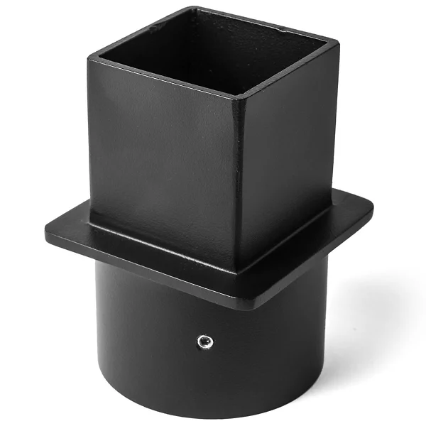 Hubbardton Forge 2.5 inch Square to 3 inch Round Post Adapter