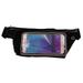 For Nokia C300/C110 - Running Waist Bag Belt Band Sports Gym Workout Case Cover Pouch Reflective Touch Screen Black for Nokia C300/C110 Phones