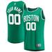 Youth Fanatics Branded Green Boston Celtics Fast Break Custom Jersey - Icon Edition