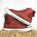 Converse Shoes | Converse Ctas John Varvatos Tornado Zipper Red Perforated | Color: Red | Size: 9