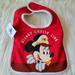 Disney Accessories | Disney Cruise Line Minnie Mouse Bib | Color: Red/White | Size: Osbb
