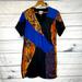 Anthropologie Dresses | Anthropologie Hd In Paris Dress Size 6 | Color: Blue/Gold | Size: 6