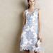 Anthropologie Dresses | Anthropologie Eva Franco Starflower Dress Size 2 | Color: Blue/White | Size: 2