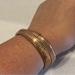 J. Crew Jewelry | J. Crew Bracelet Rose Gold Tone Stretch Wrap Serpentine Style- Like New! | Color: Gold/Pink | Size: Os