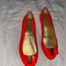 Kate Spade Shoes | Kate Spade Red Slide Ons Size 7m | Color: Red | Size: 7