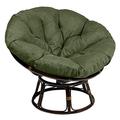 Classic Accessories Montlake Water-Resistant 50 Inch Papasan Cushion, Heather Fern, Outdoor Papasan Cushion