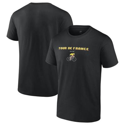 Tour de France Gelb Pixel Grafik T-Shirt Image
