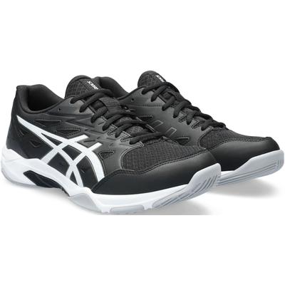 Indoorschuh ASICS "GEL-ROCKET 11", Gr. 43,5, schwarz, Synthetik, Textil, sportlich, Schuhe