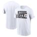 Men's Nike White Pittsburgh Steelers Local Essential T-Shirt