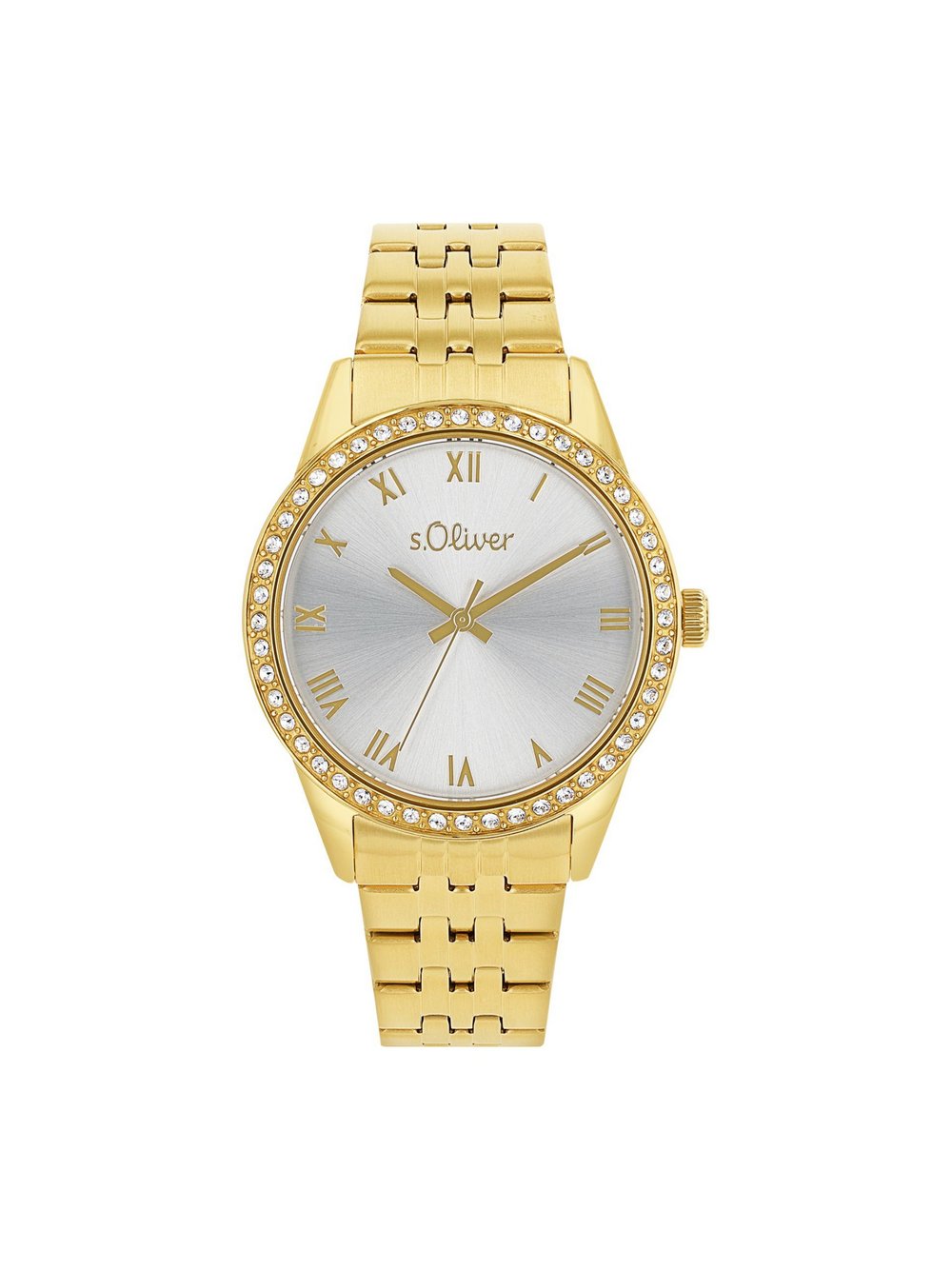 s.Oliver Quarzuhr Damen gold, 21
