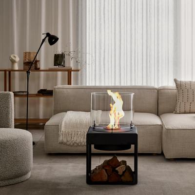 EcoSmart POP 8L [Design Ethanol Kamin]: Weiß - mit Schutzhülle Image