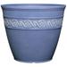 Bungalow Rose Milahn Resin Pot Planter Resin/Plastic in Blue | 11 H x 13 W x 13 D in | Wayfair 459F4FB698C34DB8981195AC9CC273E8