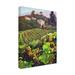 Red Barrel Studio® Clif Hadfield 'Siena Harvest' Outdoor Canvas All-Weather Canvas, Wood | 19 H x 14 W x 1.5 D in | Wayfair
