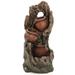 Millwood Pines Delmer Resin Old Tree w/ Pots Fountain w/ Light | 26.6 H x 11.8 W x 11 D in | Wayfair A21F304B04D341F799C82574987EA624