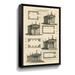 Williston Forge Dutch Arcitectural I Gallery Canvas in Brown | 8 H x 12 W x 2 D in | Wayfair AF21BAFDD9E840F2A16FF31379DC8C70