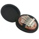 Sac portable pour piano à pouces 1 pièce étui souple pour TingKalimba Mbira 8x8x3cm (Kalimba non