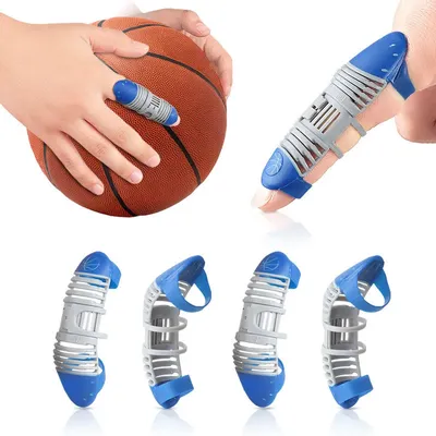 Attelle de doigt évidée pour le sport de basket-ball attelle de doigt bande de soutien type