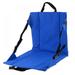 Portable Stadium Seat Folding Cushion Beach Chair Outdoor Bleacher Cushion with Backrest for Sporting Events and Outdoor Concerts