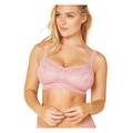 Cosabella Womens NEVER1310 Never Say Curvy Sweetie Soft Bra - Pink Elastane - Size X-Large