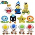 Poupées en peluche Super Mario Bros pour enfants Toad Yoshi Anime jouets périphériques dessin