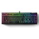 Razer BlackWidow V4 X (Yellow Switch) - Mechanische Gaming-Tastatur mit Razer Chroma RGB (Mechanische Yellow Switches, 6 eigene Makro-Tasten, Doubleshot-ABS-Tastenkappen) QWERTY US-Layout | Schwarz