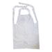 Prep & Savour 46" x 28" Disposable White Heavy Weight Plastic Apron in Gray | 46 H x 28 W in | Wayfair DB69A81C26814E14B7E45CB920AD30BB