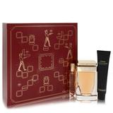Cartier La Panthere by Cartier Gift Set -- 2.5 oz Eau De Parfum Spray + 0.33 Mini EDP Spray + 1.3 oz Hand Cream (Women)