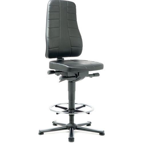 Siège D'atelier Simili-cuir Type:9641 Ass H Max:85 Cm - Bimos