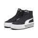 Sneaker PUMA "Kaia 2.0 Mid Sneakers Damen" Gr. 38.5, schwarz-weiß (black white) Schuhe Schnürstiefeletten